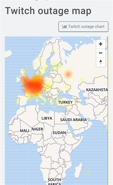 twitch störung|Twitch Outage Map